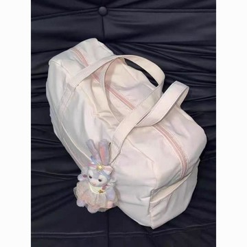 新品特价💖手提托特包輕便粉色手提托特包2026新款少女單肩包百搭通勤旅行包旅游旅行包 休闲包 行李包