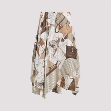 Ralph Lauren Glenn Knee Midi Skirt