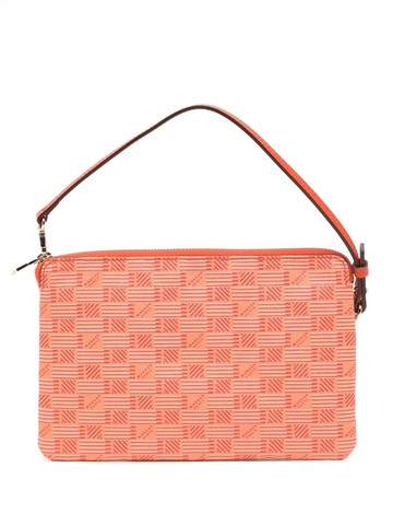 Moreau - Portfolio leather laptop sleeve - women - Leather - One Size - Orange