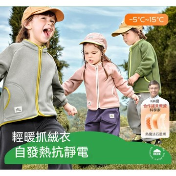 Luckyfish台灣出貨 兒童外套 男童女孩抓絨衣 寶寶秋季搖粒絨 小童保暖上衣 兒童保暖衣 保暖衣 兒童發熱衣 防風