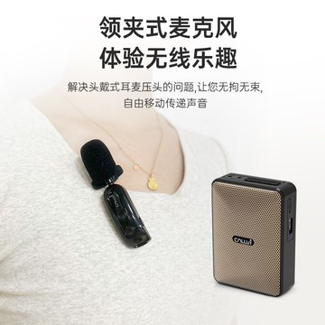 【台灣公司 可打統編】擴威Q2領夾式無線擴音器老師小蜜蜂教師專用上課講話筒導游麥克風 h8153