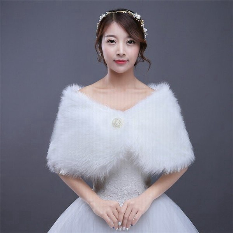 ファーショール 結婚式 ボレロ ウェディング レディース ファー パーティー ショール ドレス 成人式 着物 大判 ストール ファーケープ 厚手 フェイクファー 通販 Lineポイント最大0 5 Get Lineショッピング