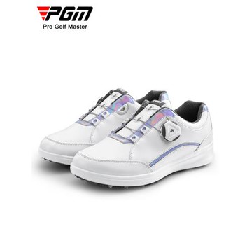 PGM高爾夫女鞋防水炫彩專利防側滑運動鞋旋鈕扣高爾夫球鞋女