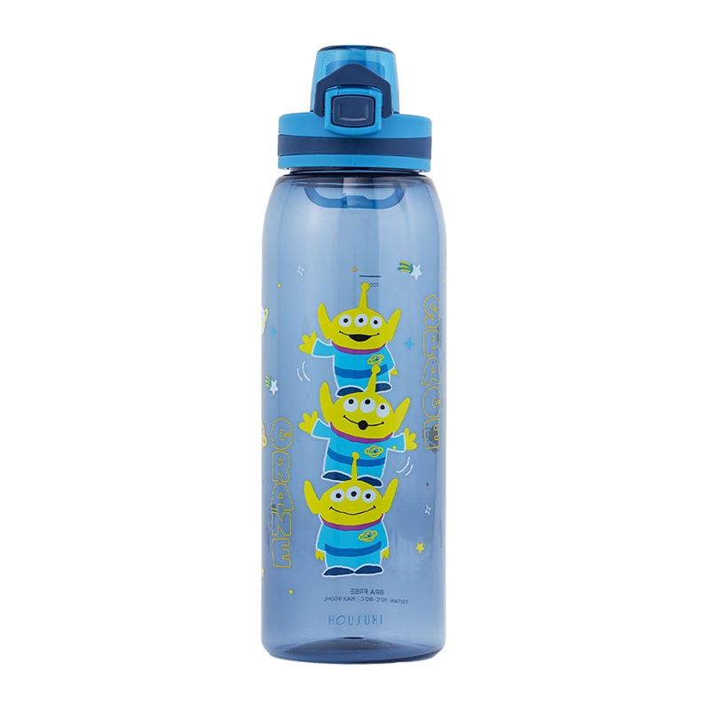 『HOUSUXI．舒希』迪士尼玩具總動員系列-三眼怪-Tritan彈蓋水瓶900ml(A2)