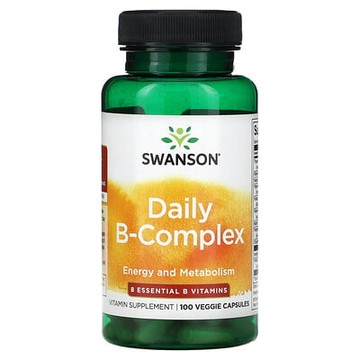 Swanson, 日常 B-復合物，100 粒素食膠囊