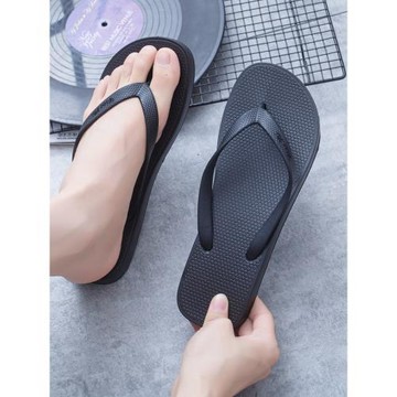 人字拖男女情侶室款純色沙灘潮流洗澡防滑外穿涼鞋涼拖鞋簡約耐磨