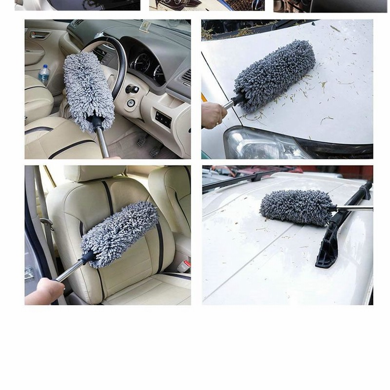 洗車用 伸びる ロング ハンディモップ 洗車ブラシ 車用ほこり取り モップ ダスター 伸縮 80cm ボディ ホイール用 傷防止 軽量tecc Mop01 通販 Lineポイント最大get Lineショッピング