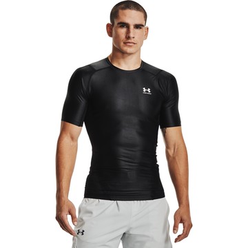 Under Armour HG Iso-Chill 男 緊身短T-Shirt 黑