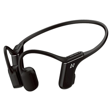 AVIOT 真無線藍牙骨傳導耳機 WB-P1 IP67防水防塵 最長可播放12小時  黑色