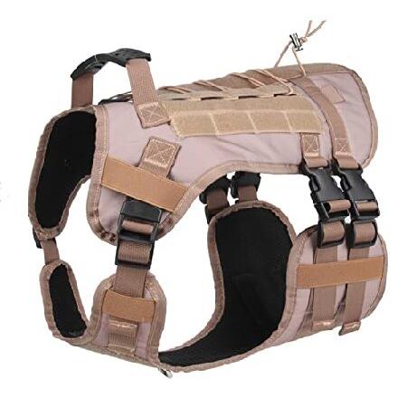 DoggieKit Tactical Dog Harness for Medium Large Dogs No Pull