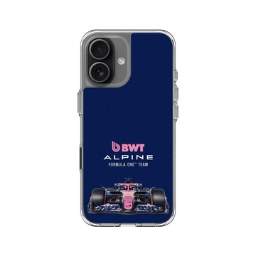 iPhone 17 Clear Case（相機按鈕） 透明 - Alpine - F1 BWT Alpine Formula One Team Car A525