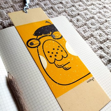 (粉刺系列)手繪創意書籤 搞怪書籤 搞笑書籤 日記本 手帳 插畫