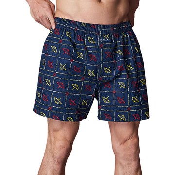 A.P雨傘經典印花平織平口褲-丈