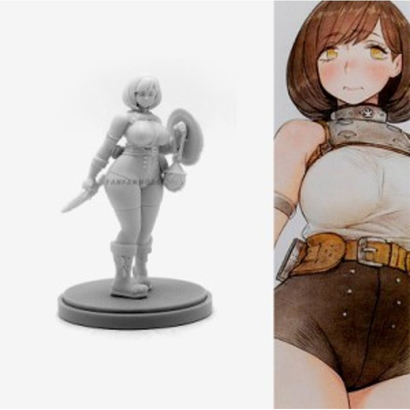 38mm 1/35 KINGDOM DEATH キングダム・デス Novice 女性戦士 未塗装 