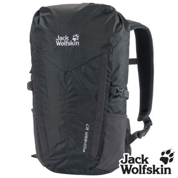 【Jack wolfskin 飛狼】PIONEER 休閒旅遊後背包 背包客 27L『黑灰』