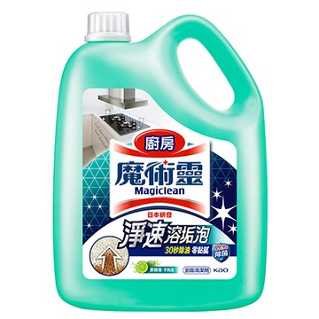 魔術靈廚房清潔劑/萊姆香/桶裝/3800ml/桶
