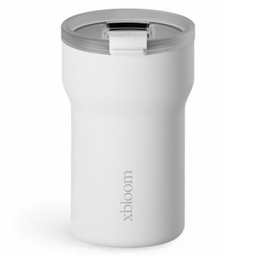 xbloom 陶瓷覆層咖啡杯 在途杯 戶外露營保溫保冷便攜隨行杯 354ml  雲霧白  1個