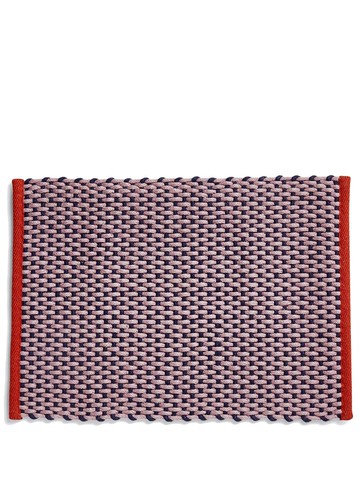 HAY - Door woven mat - unisex - Vegetable Fibres/Wool - One Size - Pink