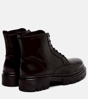 Staud Henry leather combat boots