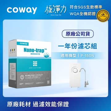 Coway 濾芯 原廠耗材 奈米高效專用一年份濾芯組 適用P150 N