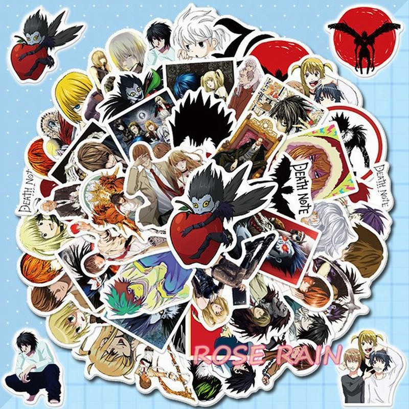 Death Note ステッカー キャラクターグッツ デコシール 防水 50枚入り 50pieces シール 取りやすい 通販 Lineポイント最大get Lineショッピング
