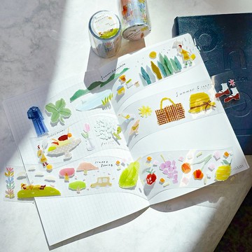 Seasons 1【Pinkoi × 田村美紀 聯名 PET膠帶】Pinkoi限定