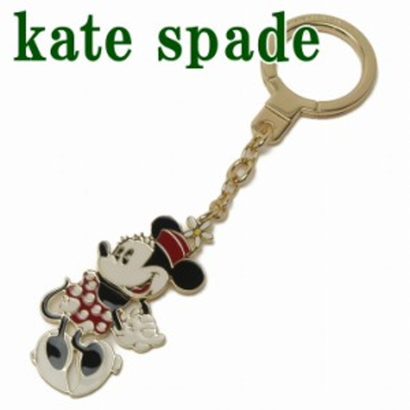 ケイトスペード KateSpade キーホルダー アクセサリー キーリング ディズニー ミニー WORU0324-974 【ネコポス】 ブランド 人気  通販 LINEポイント最大5.0%GET | LINEショッピング