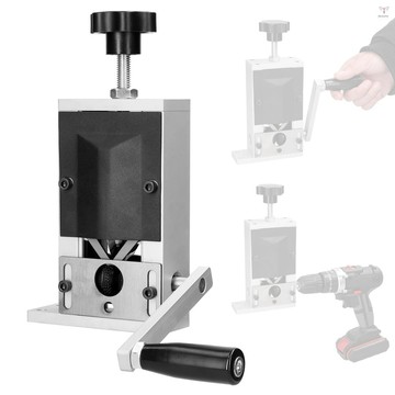Toyutw)便攜式家用剝線器鋁合金手動剝線工具電纜剝線機帶手搖曲柄使用手電鑽2-15mm電線