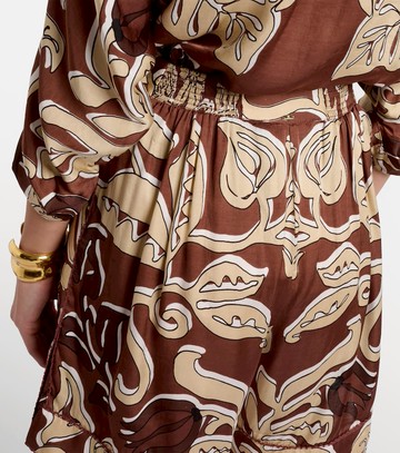 Poupette St Barth Isabelle printed high-rise shorts