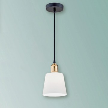 E27白玉玻璃單吊燈 B69-13-61935