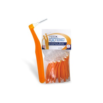 maxill 美適 耐用L型牙間刷 30支 0.7mm 最小通過齒間孔  1包