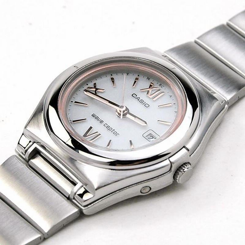 腕時計 レディース カシオ腕時計 電波ソーラー ウェーブセプター