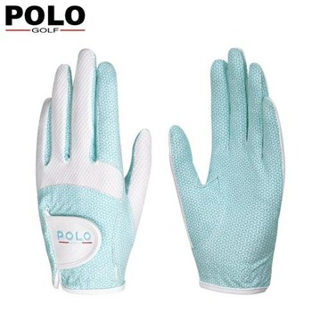 POLO高爾夫球手套兒童防滑可修改logo源頭工廠店 左右手一雙裝