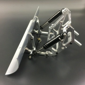 KYX1/10仿真模型車SCX10 Traxxas TRX-4 scx10-ll 電控金屬雪鏟