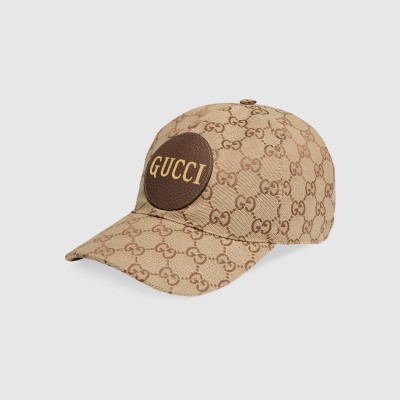 GUCCIウールGGベースボールキャップ入手困難ピンクS56cmレディース