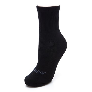 健康運動中筒襪-黑(298790213)