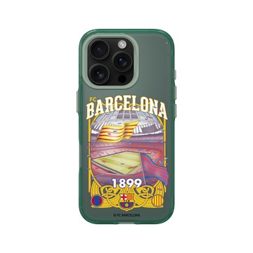 iPhone 16 Pro Clear 憂墨綠 - FC Barcelona - Camp Nou Legacy