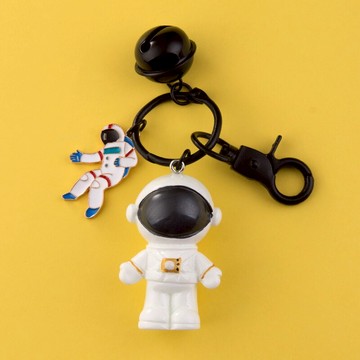 宇航公仔鑰匙扣掛件創意個性汽車書包可愛男女玩偶鏈圈環情侶掛飾