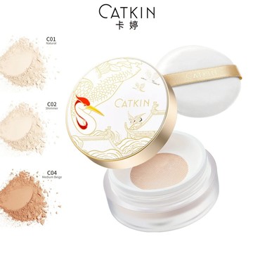 卡婷浮生大夢系列飛霜蜜粉紫雪參定妝散粉蜜粉定妝散粉持久控油防水防汗不脫妝7.5ｇ