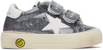 Golden Goose 枪色 May School 婴儿运动鞋