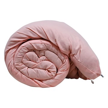 SC嚴選 原棉大豆纖維被子 8斤 加厚冬被 230 x 200cm 香妃粉