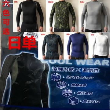 日單外貿 男潛水服長袖 分體潛水衣 防曬涼感沖浪防刮傷防水母衣