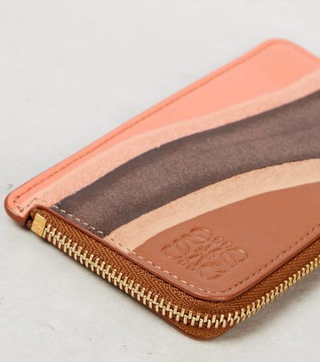 Loewe Anagram printed leather card case