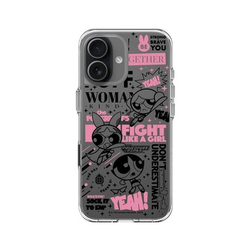 iPhone 17 Clear Case（相機按鈕） 透明 - The Powerpuff Girls 飛天小女警 - 女孩的力量海報款