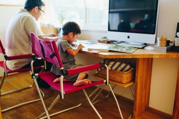 Snow Peak 折疊椅-寬版紅