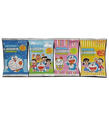 吉樂兒 哆拉A夢魚油QQ軟糖 12G【德芳保健藥妝】