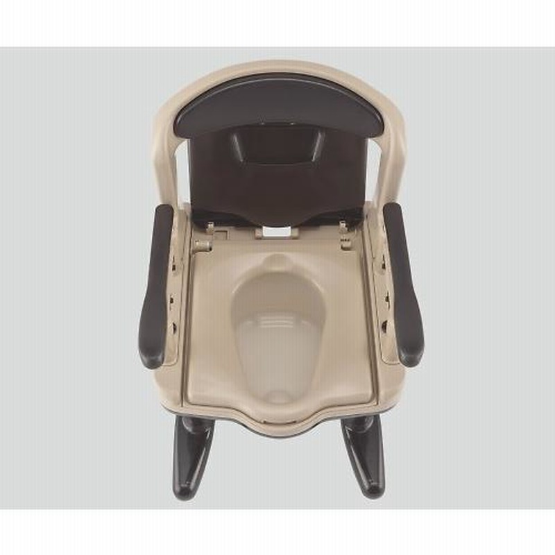アロン化成8-6437-01ポータブルトイレジャスピタ（安寿）標準便座【個 