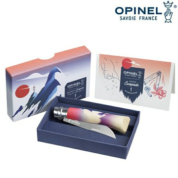 OPINEL No.8 Edition Escapade Elevation 藝術家創作限量版 不鏽鋼刀(附盒) 002445