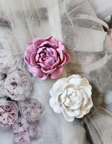 茉莉花擴香石/風口夾/石膏擺飾 禮盒裝 婚禮 聖誕禮物