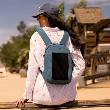 《TRAVELON》Voyages雙層防盜小背包(杜松青)